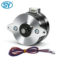 Moteur pas à pas hybride Nema 14 Pancake 36mm de diamètre, axe de poulie, 4 fils, 1A, 95N.cm, angle de pas de 1.8°, pour extrudeur d'imprimante 3D Voron, 12V, 2 phases
