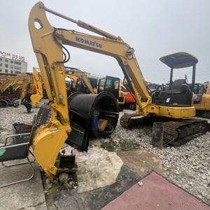 Miniexcavadora Komatsu PC50MR <span class=keywords><strong>de</strong></span> <span class=keywords><strong>Segunda</strong></span> <span class=keywords><strong>Mano</strong></span> con Pocas Horas <span class=keywords><strong>de</strong></span> Trabajo, 5t, con Orugas Hidráulicas <span class=keywords><strong>de</strong></span> Goma Duraderas para Agricultura - Product Image 4