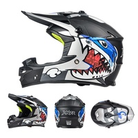 Casque de sécurité intégral pour enfants SMR, ABS EPS, réglable, coupe-vent, durable, universel, toutes saisons, moto, vélo, skateboard