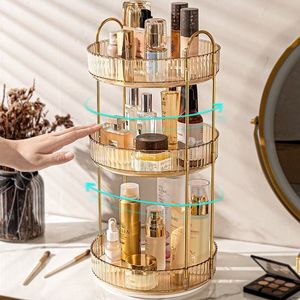 Organizador Giratorio de Plástico PP PARA EL Cuidado DE LA Piel, Tocador de Escritorio, Lápiz Labial de Perfume - Product Image 3
