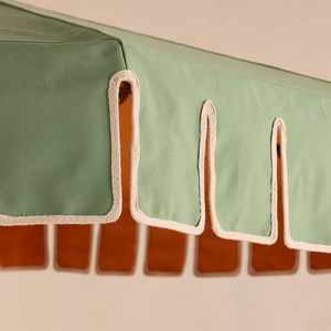 Parasol de jardin personnalisé avec protection UV, coupe-vent, <span class=keywords><strong>pour</strong></span> hôtel, <span class=keywords><strong>piscine</strong></span>, plage, parasol de patio festonné avec logo - Product Image 5