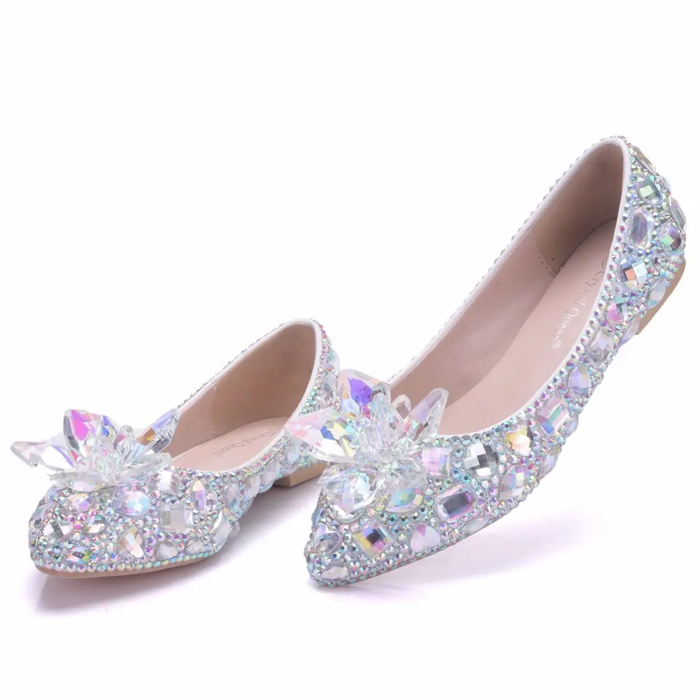 5.5cm high heel women white pink pearl party wedding shoes