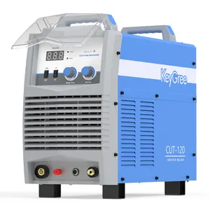 single phase 220V cut cutter 120A metal material cnc plasma cutting welding machine equipment