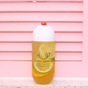 PET Plastic Square Juice Bottle 500ml Empty Beverage Water Bottles With Cap For Tea Smoothie Juice Packaging - Product Image 4