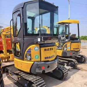 Oferta Especial: Excavadora Mini Usada KOMATSU PC35 Original de Japón, 3.5 Toneladas, Bajas Horas de Trabajo, Motor, Bomba y Rodamientos de Alto Rendimiento - Product Image 6
