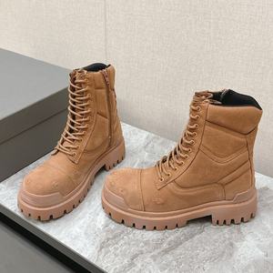 Bottes d'extérieur de luxe pour hommes, collection automne-hiver, avec lacets, rehaussantes, de qualité supérieure, personnalisables pour le travail - Product Image 2