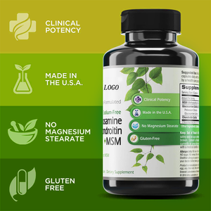 La salud de las articulaciones mejora la densidad ósea cúrcuma glucosamina condroitina MSM cápsula blanda - Product Image 3