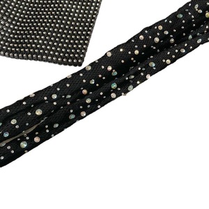 Sexy Panty Women's <b>Fishnet</b> Tights With Rhinestones Sheer Thin Polyester Spring Summer Fashion - Product Image 5