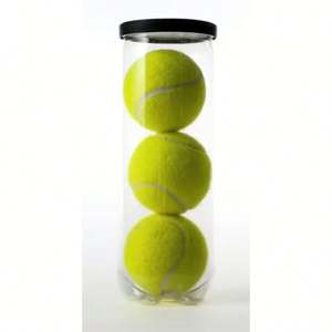 Balle de tennis d'entraînement personnalisée de haute qualité avec logo, en caoutchouc pressurisé professionnel, durable, portable, écologique, pour le divertissement et le sport - Product Image 1