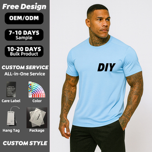 Sublimation Blanks Custom Unisex Promotion T-shirt Solid Color T Shirt Polyester Cotton Feel Sublimation Blank Shirt