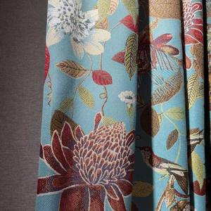 <span class=keywords><strong>2022</strong></span>ใหม่ที่ระบุไว้สีชนวินเทจดอกไม้ออกแบบ<span class=keywords><strong>หรู</strong></span>หราอาวุโสความรู้สึกความแม่นยำสูง Jacquard ผ้าม่านผ้า - Product Image 3