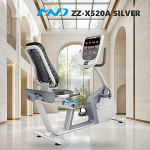 Bicicleta Reclinada Urban Recovery con Pantalla LED, Equipo de Gimnasio MND Fitness, Máquina Cardiovascular <span class=keywords><strong>para</strong></span> Compradores de Cadenas de Gimnasios en Francia, Ahorro de Espacio - Product Image 1