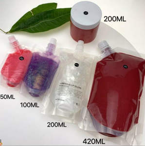 Base de Brillant à Lèvres en Gel Végan Transparente en Gros pour Fournisseurs de Maquillage DIY 50ml 100ml 200ml 300ml 420ml en Vrac Choisissez Votre Taille Lipgloss - Product Image 2