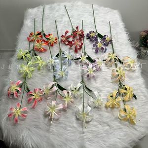 Arrangement de fleurs de lys artificielles Junheyuan, 160 branches individuelles, pour mariage, décoration de la maison, accessoires de photographie - Product Image 4