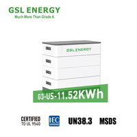 GSL ENERGY Fournisseur d'usine Batterie au lithium LiFePO4 haute tension empilable Solution de stockage d'énergie solaire Vente en gros Exportation