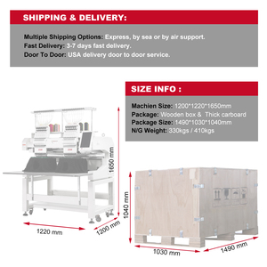 Wholesale Double Head Embroidery <b>Machine</b> Commercial 2 Heads Embroidery Sewing <b>Machine</b> for T-shirt <b>Clothes</b> - Product Image 4