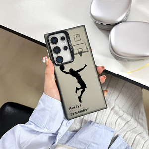 Custodia per Cellulare con Stampa UV Sfumata Argento di una <span class=keywords><strong>Star</strong></span> del Basket per <span class=keywords><strong>Samsung</strong></span> S25 Ultra A15 A16 A55 A32 5G - Product Image 6