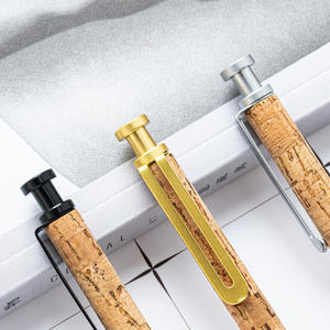 Nouveau style de stylo sport en métal à poussoir pour fournitures de bureau et d'entreprise avec logo personnalisé imprimé UV, encre bleue et noire - Product Image 2