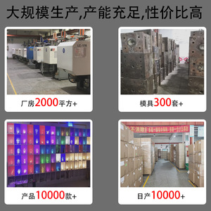 Lampes de nuit intelligentes à commande tactile 3D en acrylique personnalisées MRD en gros, bases d'ambiance monochromes, branchables, transfrontalières, pour chambre à coucher - Product Image 5