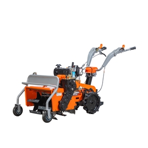 Broyeur d'herbe agricole haute productivité avec moteur diesel 3,5 kW, largeur <span class=keywords><strong>de</strong></span> travail <span class=keywords><strong>de</strong></span> 50 cm, avec lanceur <span class=keywords><strong>de</strong></span> secours - Product Image 3