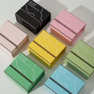 Box Printing Portable Foldable Mini Pendants Earrings Rings Gift Jewelry Cardboard Paper Box