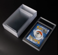 Vente en gros de plaques de protection pour cartes de sport, de qualité supérieure, 35PT, scellées par ultrasons, pour cartes BGS SGC Pokemoned