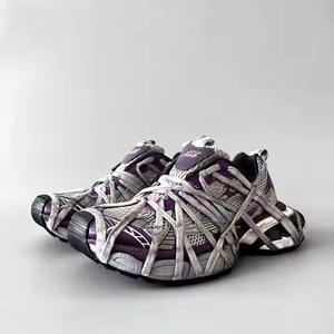 <span class=keywords><strong>TBS</strong></span> 最新トレンドブランド 子供用 3XL 男の子 スニーカー スパイダーストラップ ヴィンテージ スポーツシューズ 高品質 ダメージ加工 チャンキースニーカー - Product Image 3