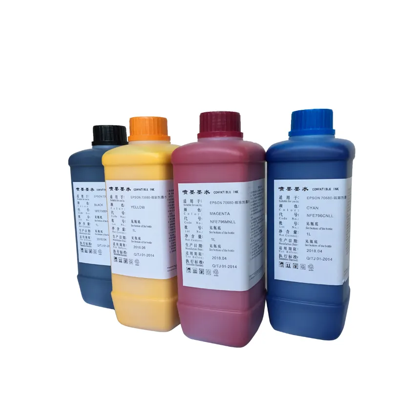 Billige und hochwertige Öko-Lösemittel tinte für XP600/DX5/DX7-Druckkopf