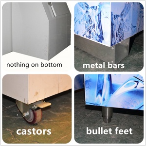 Machines à glaçons commerciales <span class=keywords><strong>de</strong></span> grande capacité <span class=keywords><strong>avec</strong></span> 2 portes et porte pleine – <span class=keywords><strong>Distributeur</strong></span> automatique <span class=keywords><strong>de</strong></span> glaçons professionnel pour les entreprises - Product Image 4