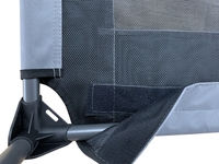 Lit de chien d'extérieur surélevé en tissu Oxford imperméable et anti-déchirure, avec auvent amovible et lavable, taille XL, fabriqué en Chine