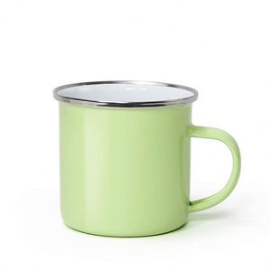 Mug en acier inoxydable émaillé personnalisé, cadeau promotionnel, logo imprimé en sérigraphie, conserve la chaleur/la fraîcheur, 360 ml, Noël - Product Image 4