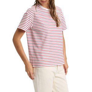 T-shirt court décontracté pour femme, idéal pour un usage quotidien, avec un look naturel et un style équilibré - Product Image 1