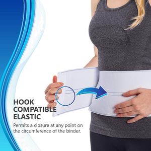 Cinturón de recuperación estomacal posparto <span class=keywords><strong>Medica</strong></span> Nylon Tummy Tuck Compresión Wrap Abdominal Binder para recuperación posquirúrgica - Product Image 3