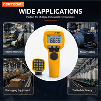 LED Stroboscope Digital Tachometer RPM Meter Non Contact Speed Tester Motor Rotation Measurement Instrument