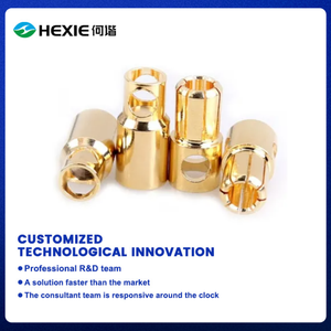 קליע 6.0 מ מ "מ קליע בננה מצופה זהב ונקבה - Product Image 3