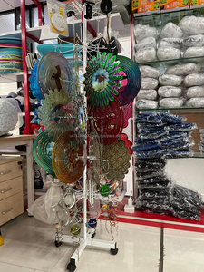 Tourniquet à vent en acier inoxydable 3D, sculpture éolienne, cadeaux porte-bonheur pour femmes, mères, pères, hommes, décoration intérieure et extérieure - Product Image 6