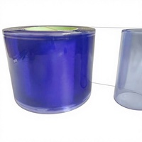 Rouleau de rideau en PVC en gros, 2 mm 3 mm, bande de PVC flexible, rideau transparent en PVC industriel pour entrepôts