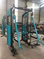 Équipement de gymnastique multifonctionnel commercial entraînement intégré Smith Machine Squat poitrine épaule exercice musculation entraîneur