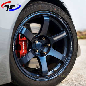 5x114.3 18 19 20 22 pollici Volk da corsa sportiva forgiato Te37 cerchi in lega forgiati per GTR - Product Image 1