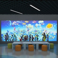 Table de Peinture Magique Éducative pour Enfants, Jeu Interactif AR, Système de Projection Murale, Projection Interactive