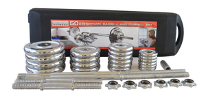 Hanteln-mancuerna cromada ajustable, <span class=keywords><strong>de</strong></span> 15kg con caja, pesa rusa, gimnasio, conjunto usado - Product Image 4