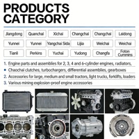 Ensemble de bras oscillants diesel haute précision KM385 résistant à l'usure pour moteur de tracteur/chargeur/chariot élévateur Laidong