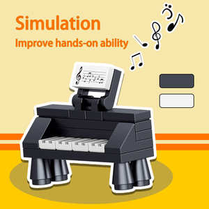 Trẻ Em Hợp Thời Trang Đồ Chơi Trò Chơi Mới Lắp Ráp Gạch Đặt Mini Đồ Gia Dụng Vui Vẻ Xây Dựng Khối Cho Trẻ Em Gái Chơi Nhà Mô Hình Đồ Chơi - Product Image 4