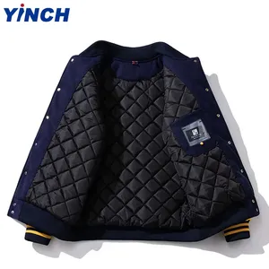 Chaqueta Universitaria de Béisbol Personalizada LAYENNE con Bordado Chenille, Chaqueta Varsity Casual para Hombre con Parche Bordado - Product Image 3