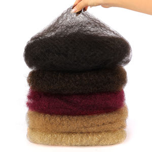 Mèches Humaines en Gros Texture <span class=keywords><strong>Afro</strong></span> Extensions Cheveux <span class=keywords><strong>Afro</strong></span> Crépus en Vrac Cheveux Humains Bouclés <span class=keywords><strong>Afro</strong></span> Crépus en Vrac Pas Chers pour Tresses/Twists/Locs - Product Image 2