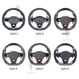 Nuevo para Volkswagen mk6 <span class=keywords><strong>mk7</strong></span> mk8 <span class=keywords><strong>GTI</strong></span> GTR Golf r-line R CC POLO PASSAT JETTA GTD MK5 <span class=keywords><strong>volante</strong></span> de fibra de carbono actualizado <span class=keywords><strong>Original</strong></span> - Product Image 6