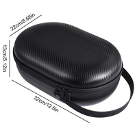 Dur Portable Résistance À La Compression Voyage Zipper EVA Cas pour 3D Réalité Virtuelle Vidéo Film Jeu Lunettes VR