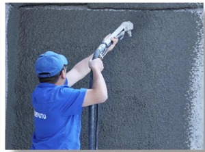 เครื่องพ่นปูน Derutu Dm-Mix 100L กำลังไฟ 5.5 กิโลวัตต์ มอเตอร์แบบสองแกน สำหรับพ่นปูนซีเมนต์ คอนกรีต และฉาบปูน ระยะพ่นแนวตั้ง 30 เมตร - Product Image 3