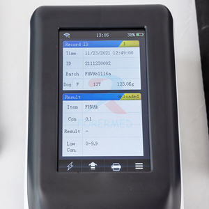 Analizador de inmunoensayo de fluorescencia con sistema POCT Analizador de inmunoensayo de fluorescencia veterinaria Inmunoanalizador seco portátil - Product Image 3