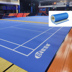 जिम स्पोर्ट्स फ्लोर Bwf बैडमिंटन कोर्ट के लिए इनडोर विनाइल फ्लोर कस्टमाइज्ड स्पोर्ट्स फ्लोर - Product Image 1